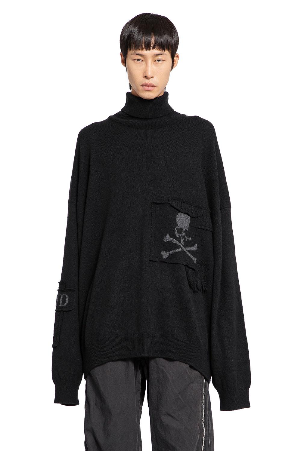 Antonioli MASTERMIND WORLD MAN BLACK KNITWEAR