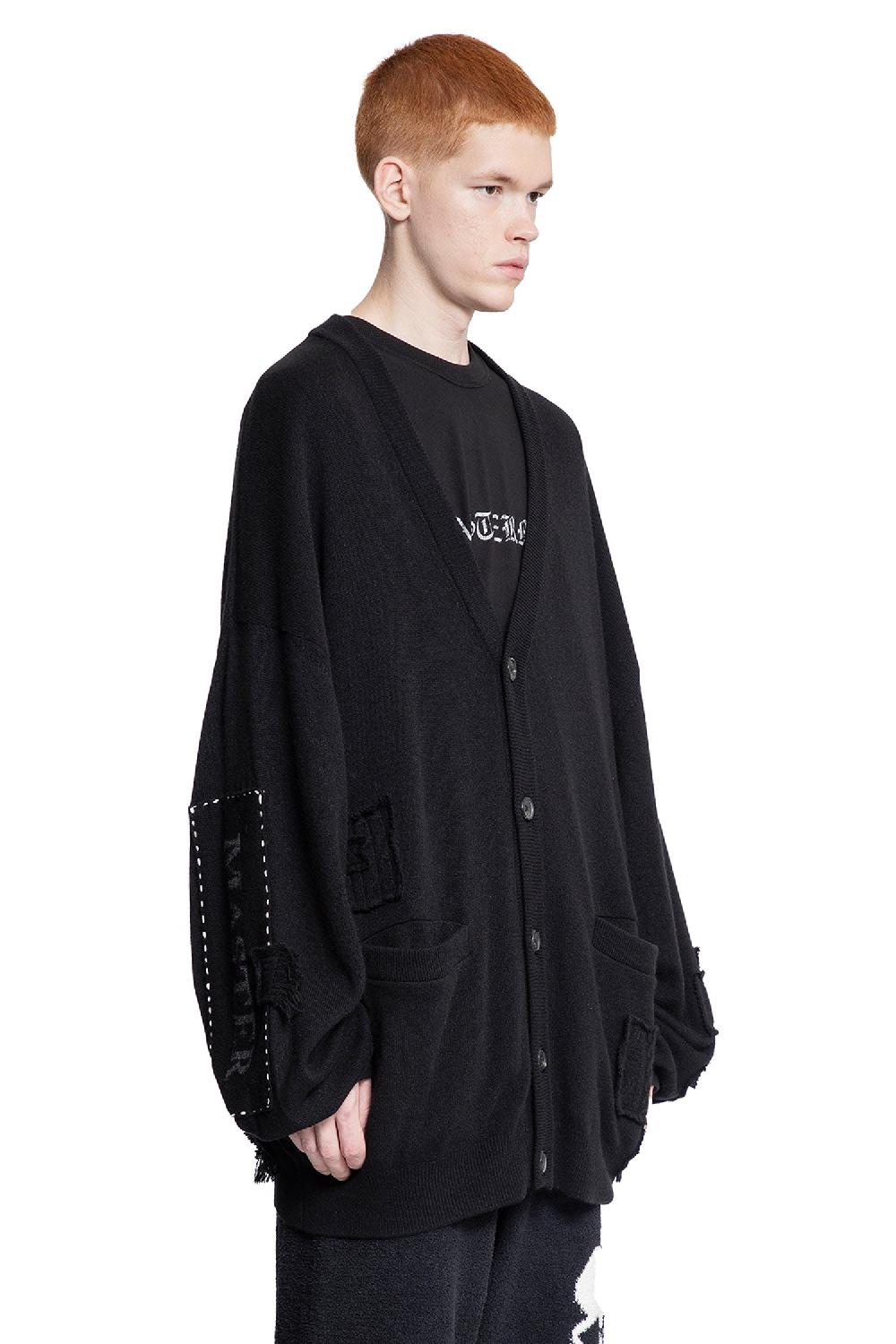 Antonioli MASTERMIND WORLD MAN BLACK KNITWEAR