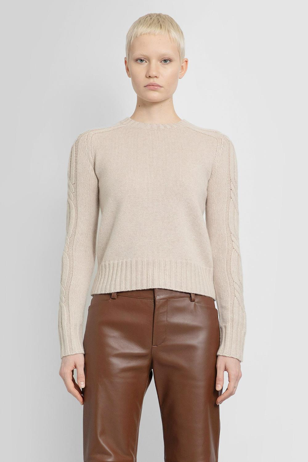 Antonioli MAX MARA WOMAN BEIGE KNITWEAR