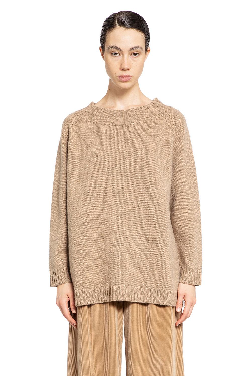 Antonioli MAX MARA WOMAN BEIGE KNITWEAR