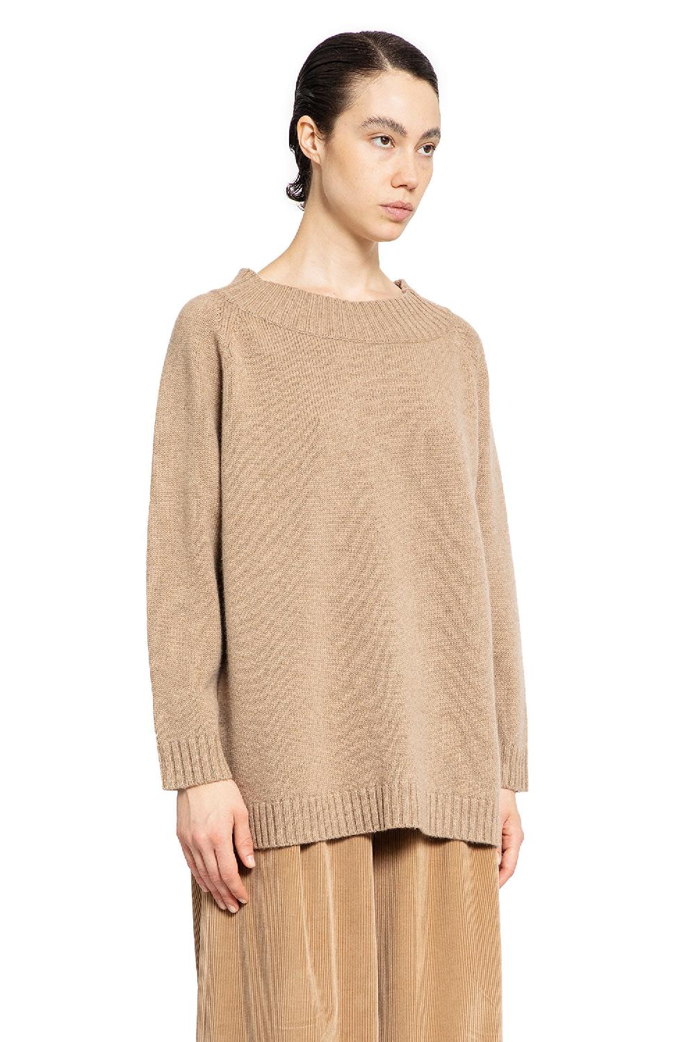 Antonioli MAX MARA WOMAN BEIGE KNITWEAR