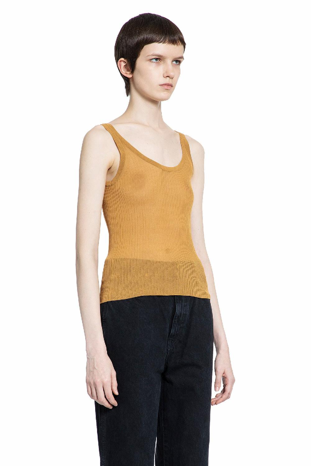Antonioli MAX MARA WOMAN BEIGE T-SHIRTS & TANK TOPS