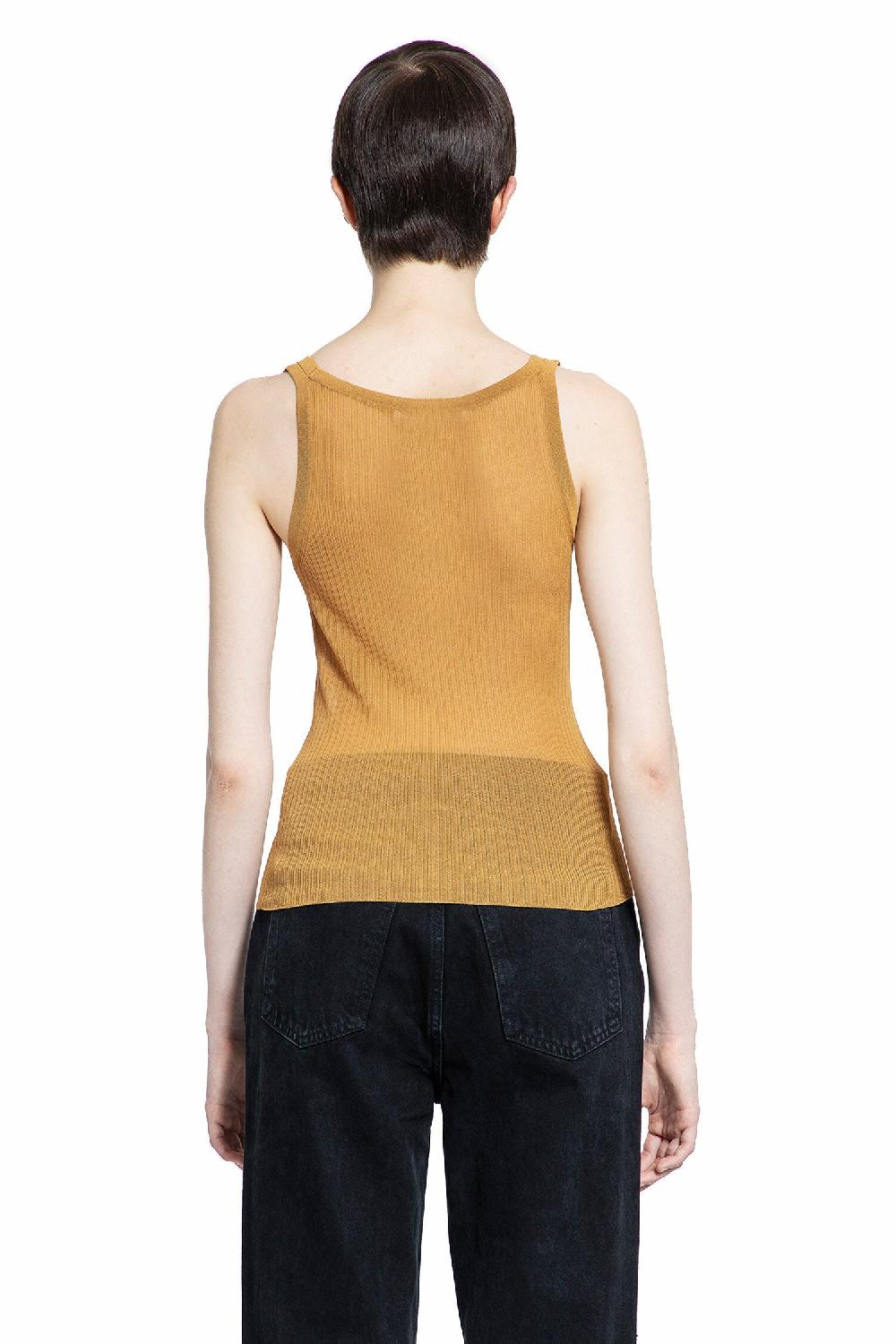 Antonioli MAX MARA WOMAN BEIGE T-SHIRTS & TANK TOPS