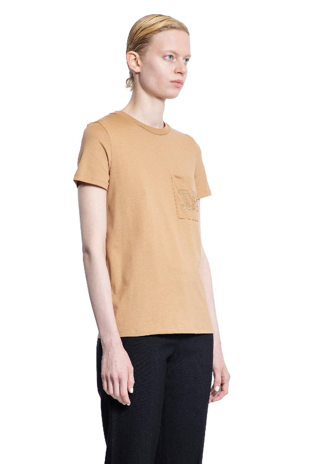 Antonioli MAX MARA WOMAN BEIGE T-SHIRTS & TANK TOPS