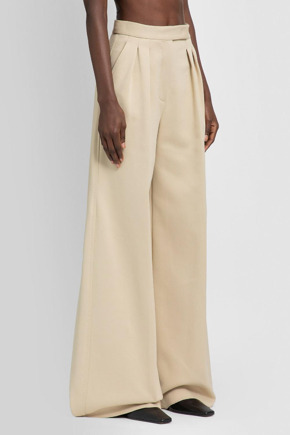Antonioli MAX MARA WOMAN BEIGE TROUSERS