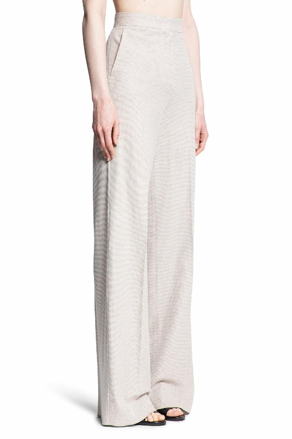 Antonioli MAX MARA WOMAN BEIGE TROUSERS