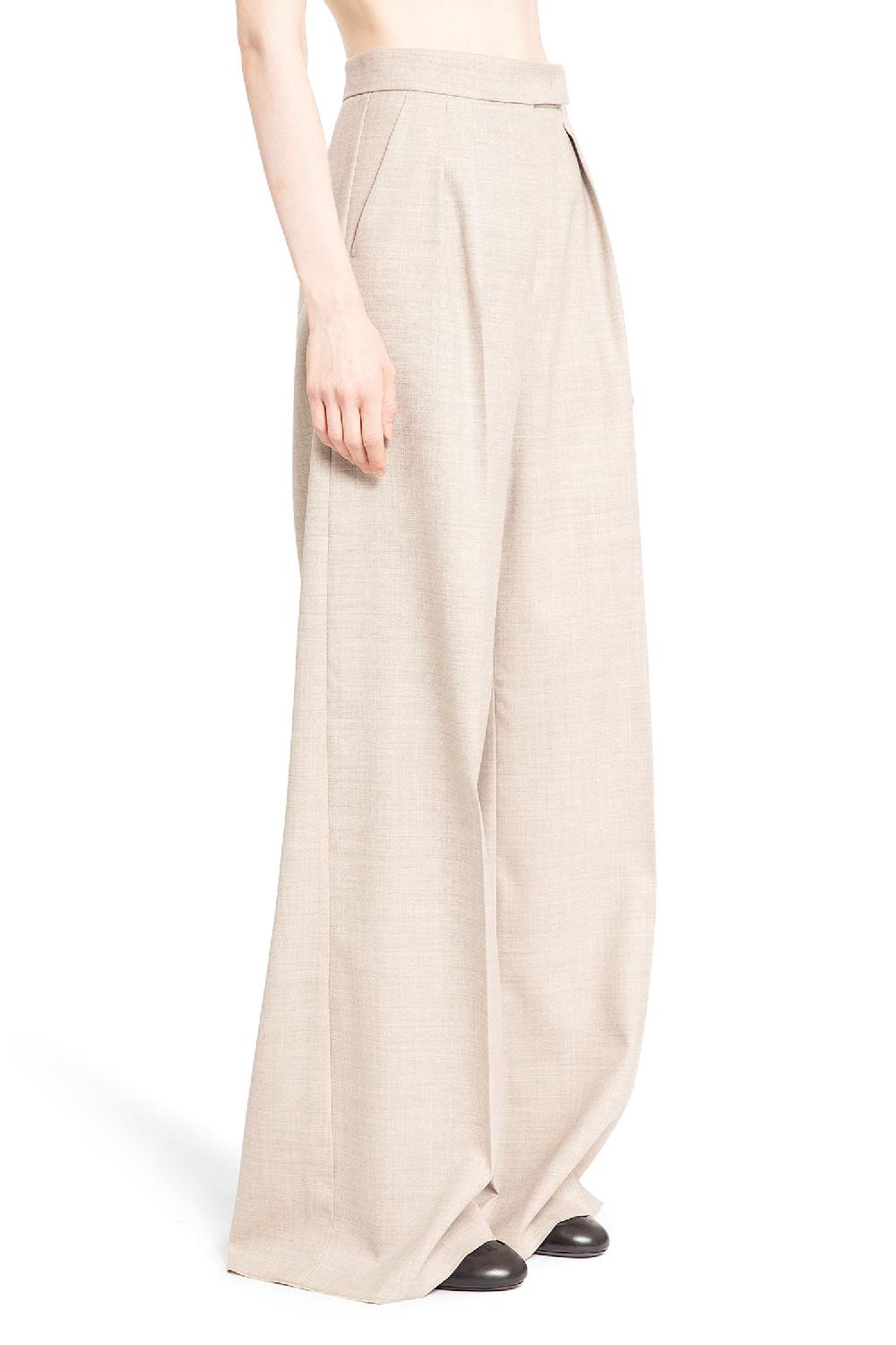 Antonioli MAX MARA WOMAN BEIGE TROUSERS