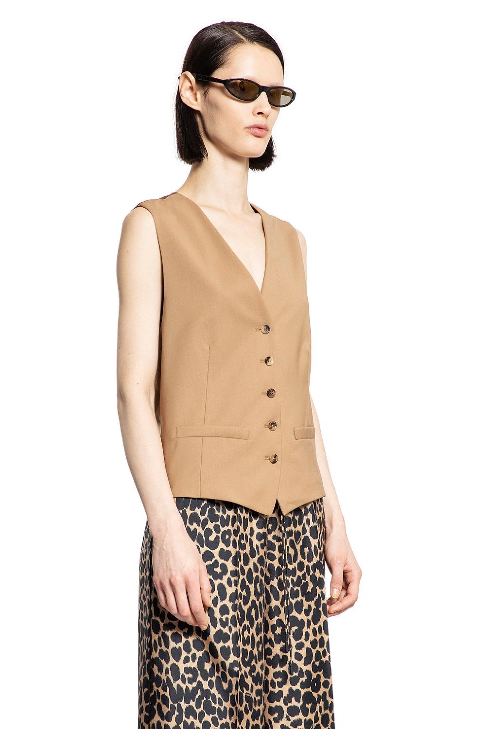 Antonioli MAX MARA WOMAN BEIGE VESTS