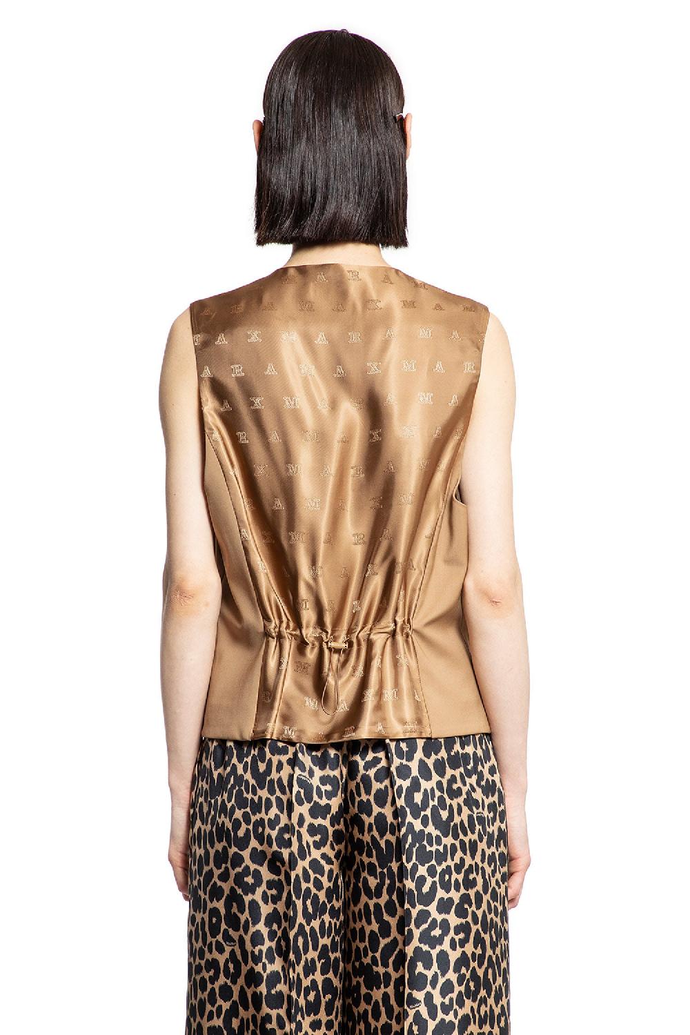 Antonioli MAX MARA WOMAN BEIGE VESTS