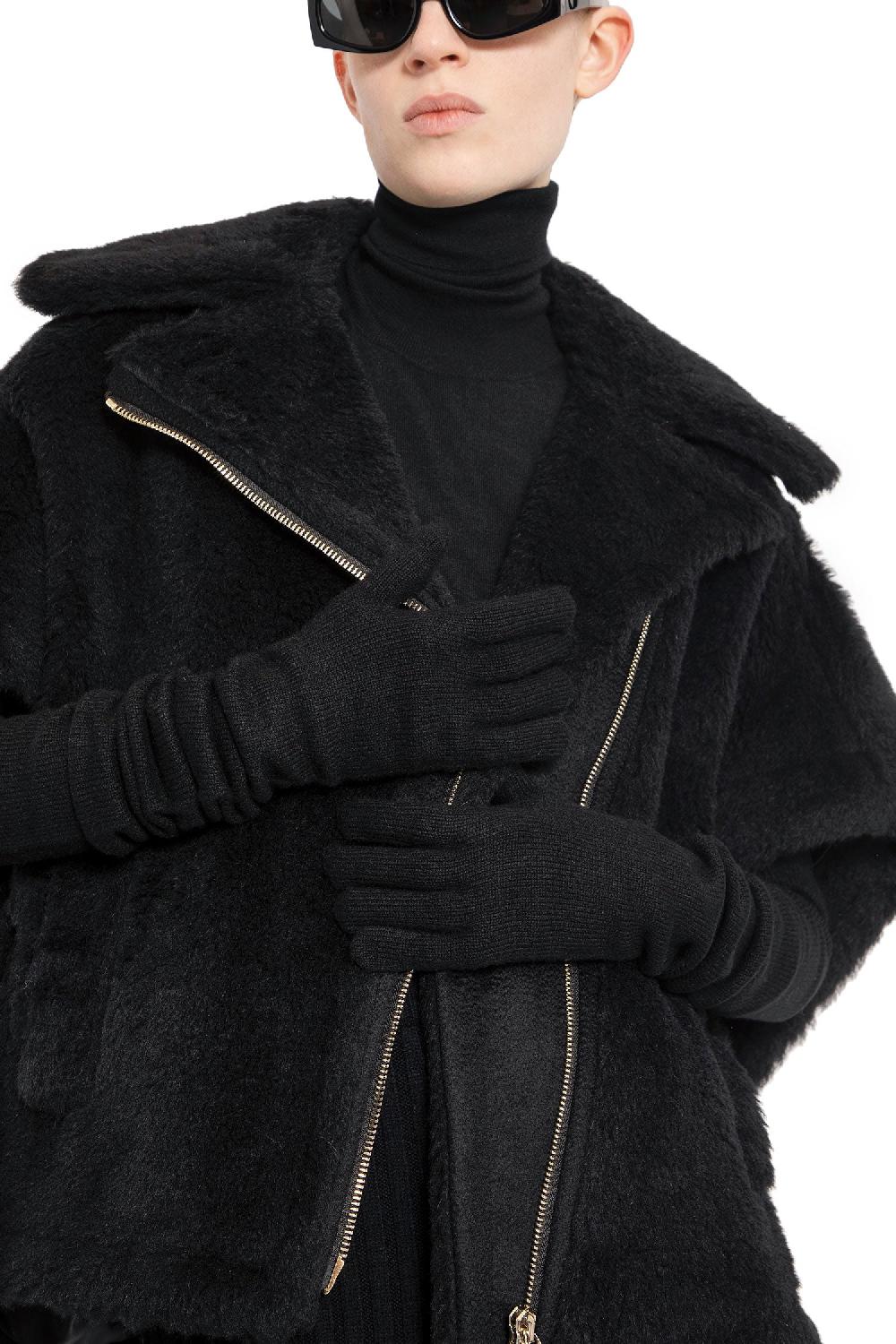 Antonioli MAX MARA WOMAN BLACK GLOVES