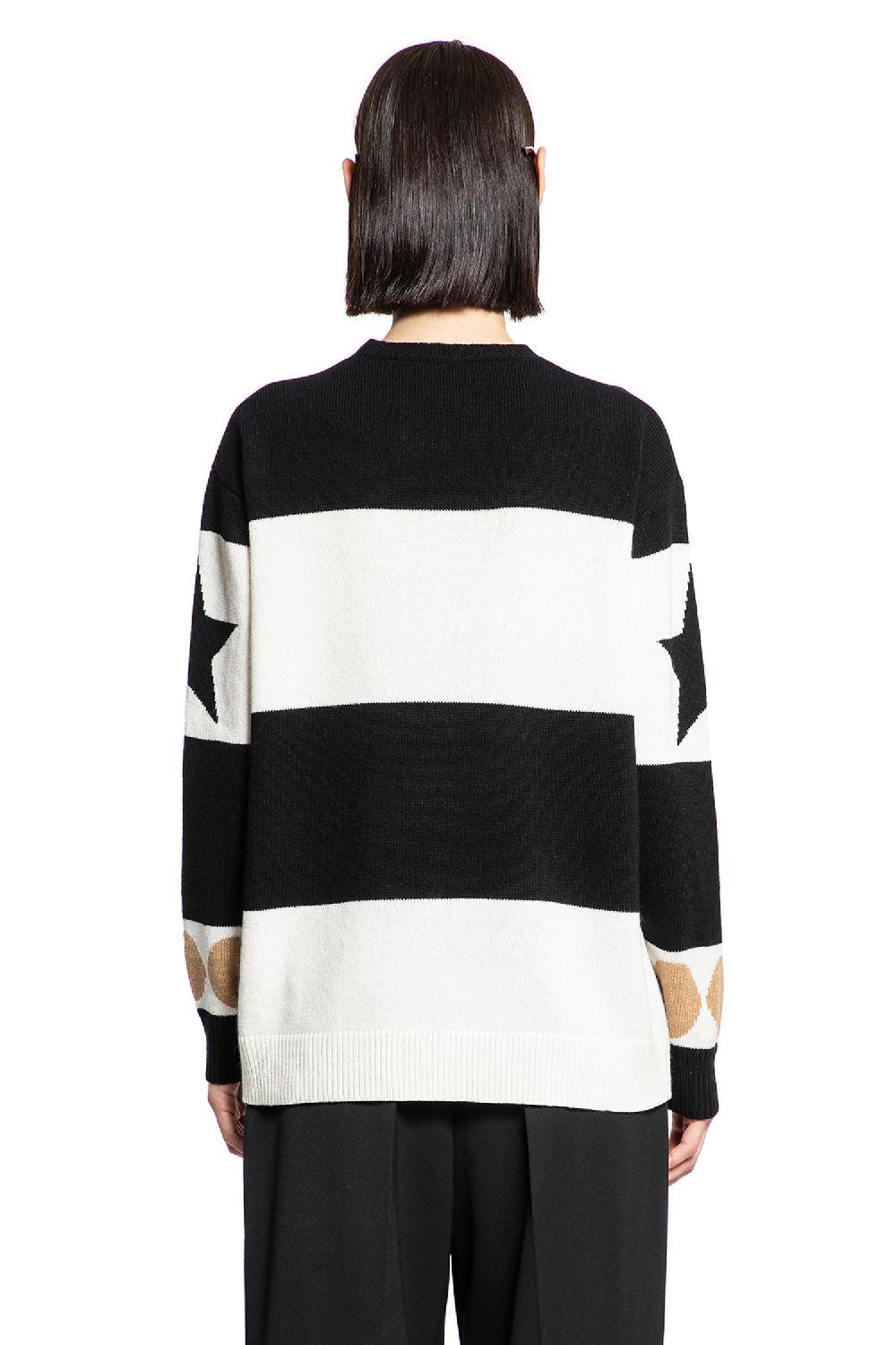 Antonioli MAX MARA WOMAN BLACK&WHITE KNITWEAR