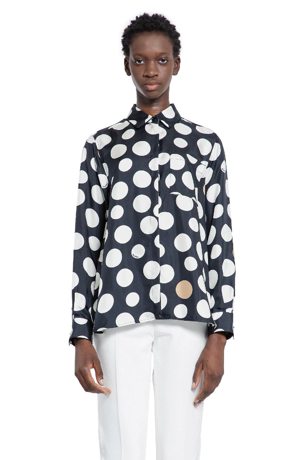 Antonioli MAX MARA WOMAN BLACK&WHITE SHIRTS