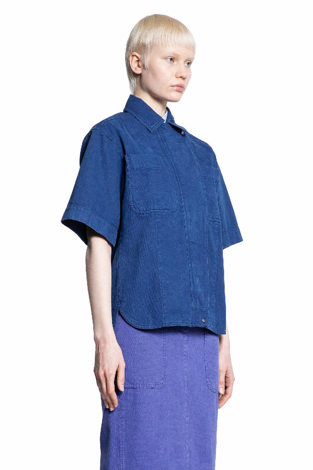 Antonioli MAX MARA WOMAN BLUE SHIRTS