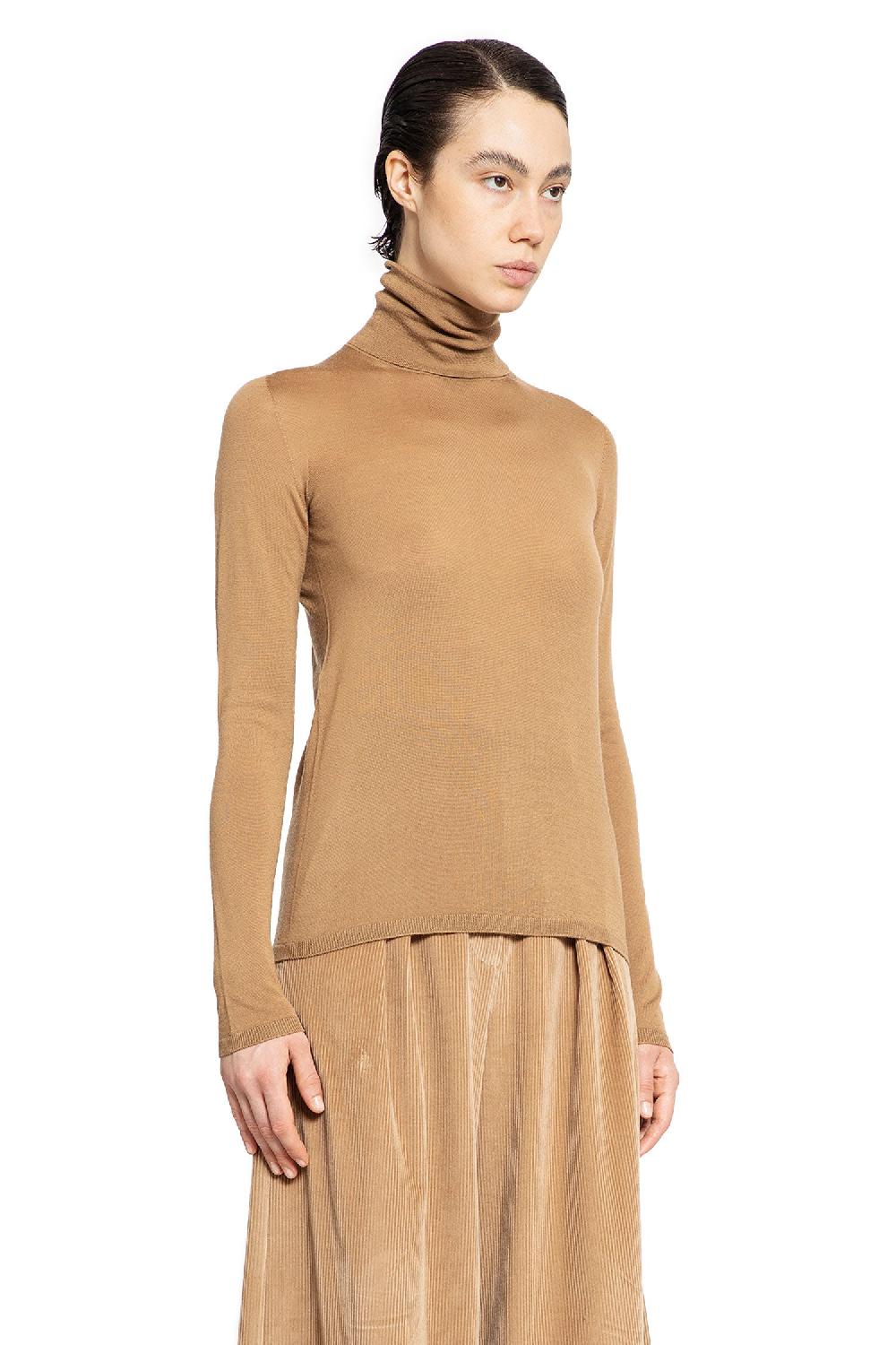 Antonioli MAX MARA WOMAN BROWN KNITWEAR