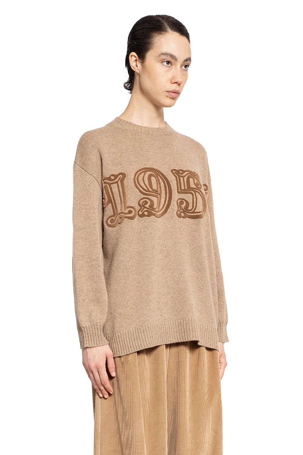 Antonioli MAX MARA WOMAN BROWN KNITWEAR