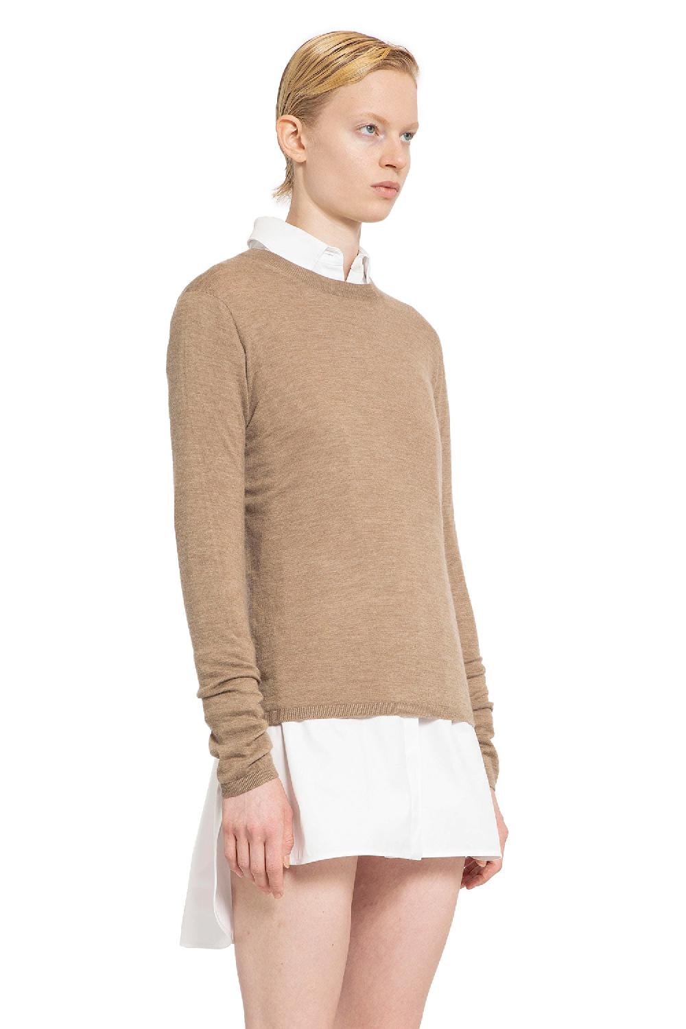 Antonioli MAX MARA WOMAN BROWN KNITWEAR
