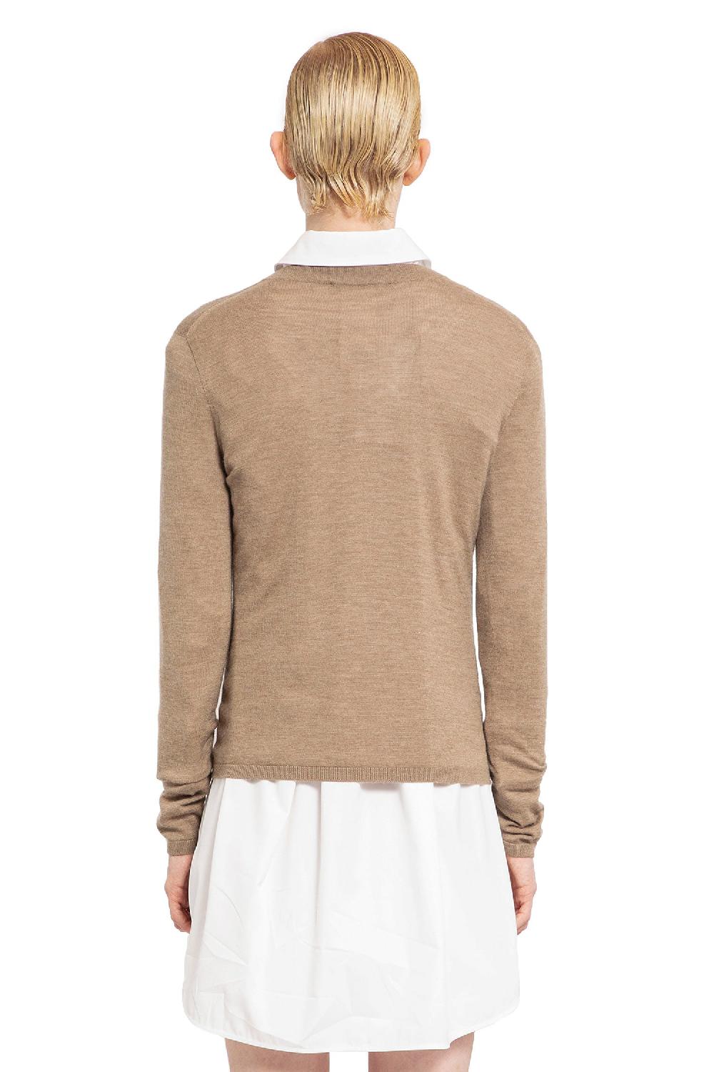 Antonioli MAX MARA WOMAN BROWN KNITWEAR