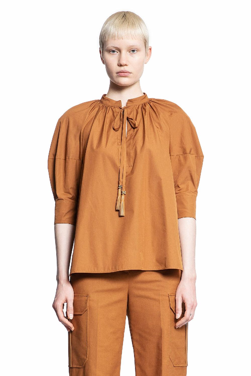 Antonioli MAX MARA WOMAN BROWN SHIRTS