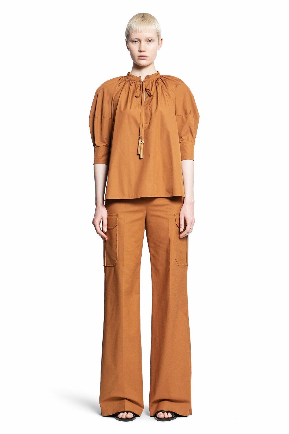 Antonioli MAX MARA WOMAN BROWN SHIRTS