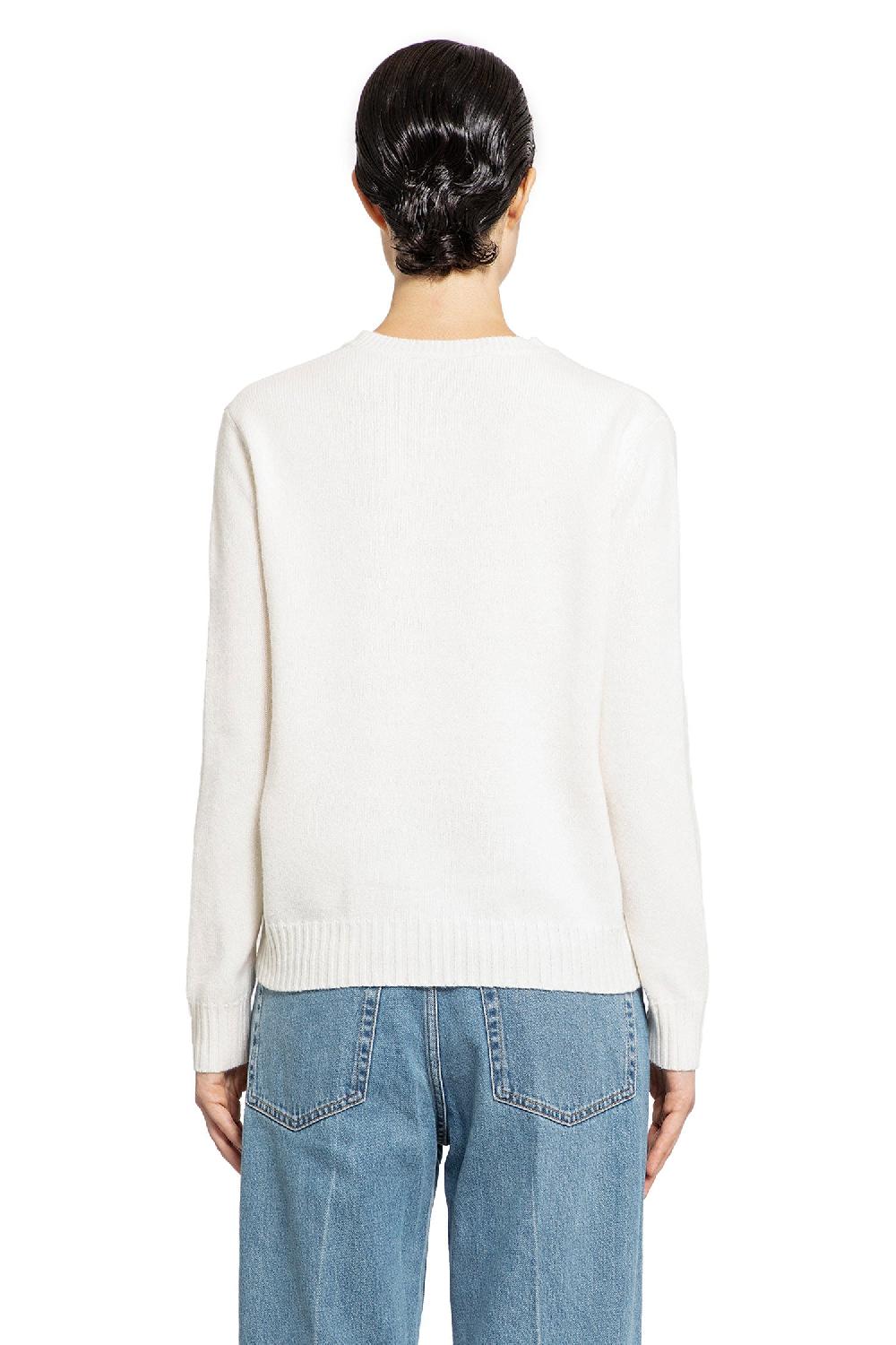 Antonioli MAX MARA WOMAN OFF-WHITE KNITWEAR