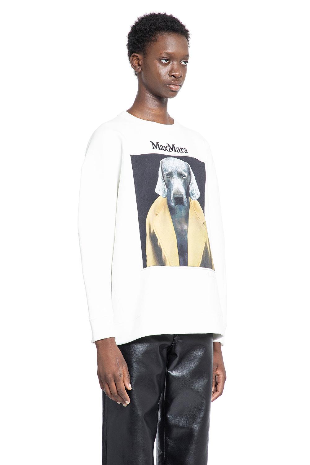 Antonioli MAX MARA WOMAN OFF-WHITE SWEATSHIRTS