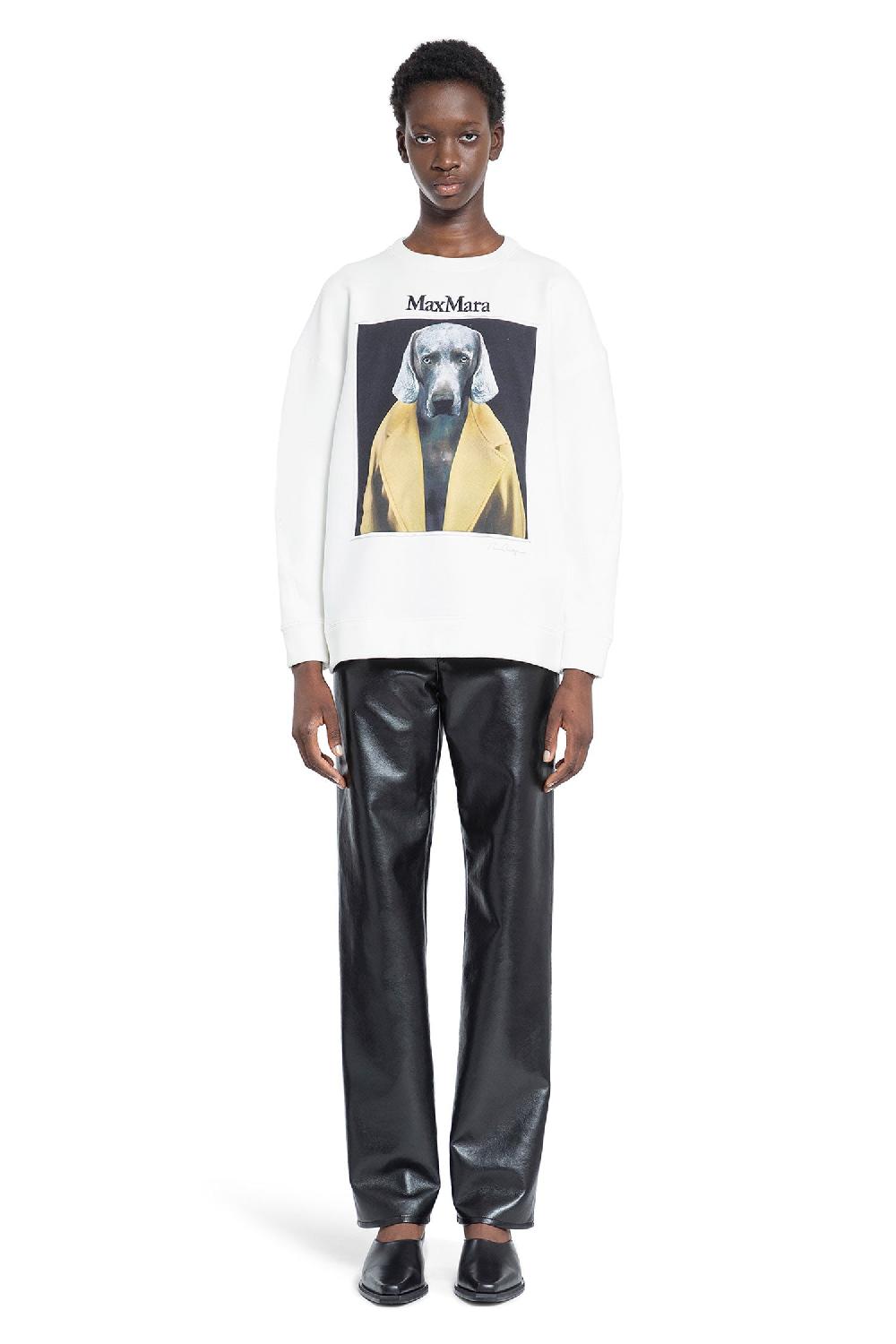 Antonioli MAX MARA WOMAN OFF-WHITE SWEATSHIRTS