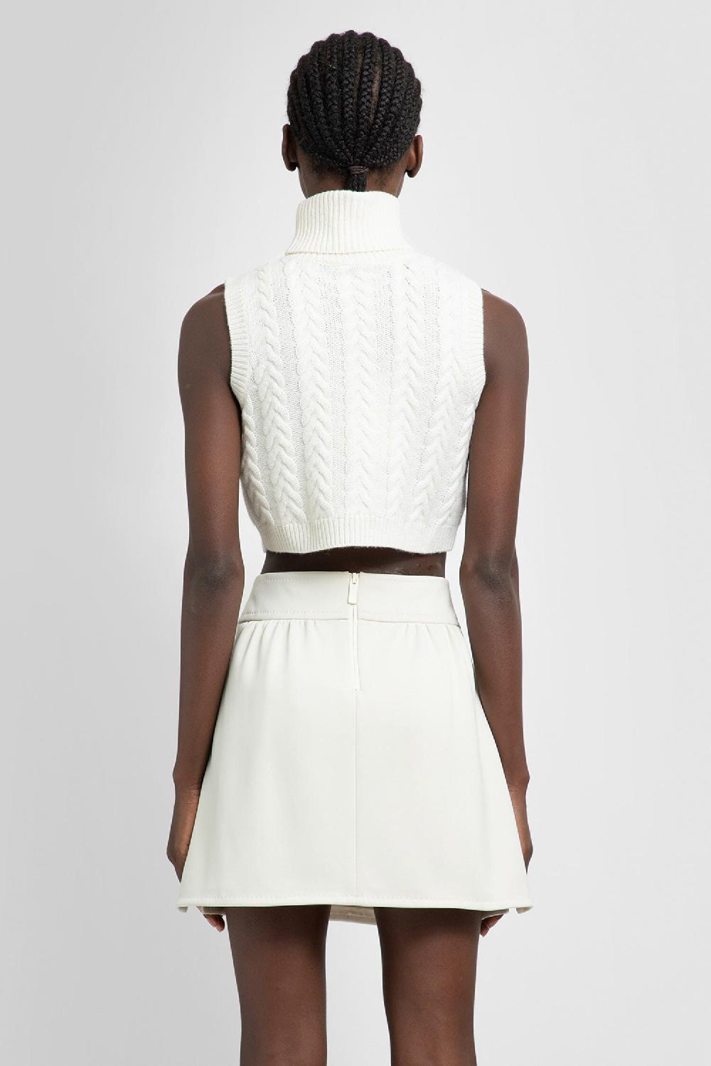 Antonioli MAX MARA WOMAN OFF-WHITE VESTS