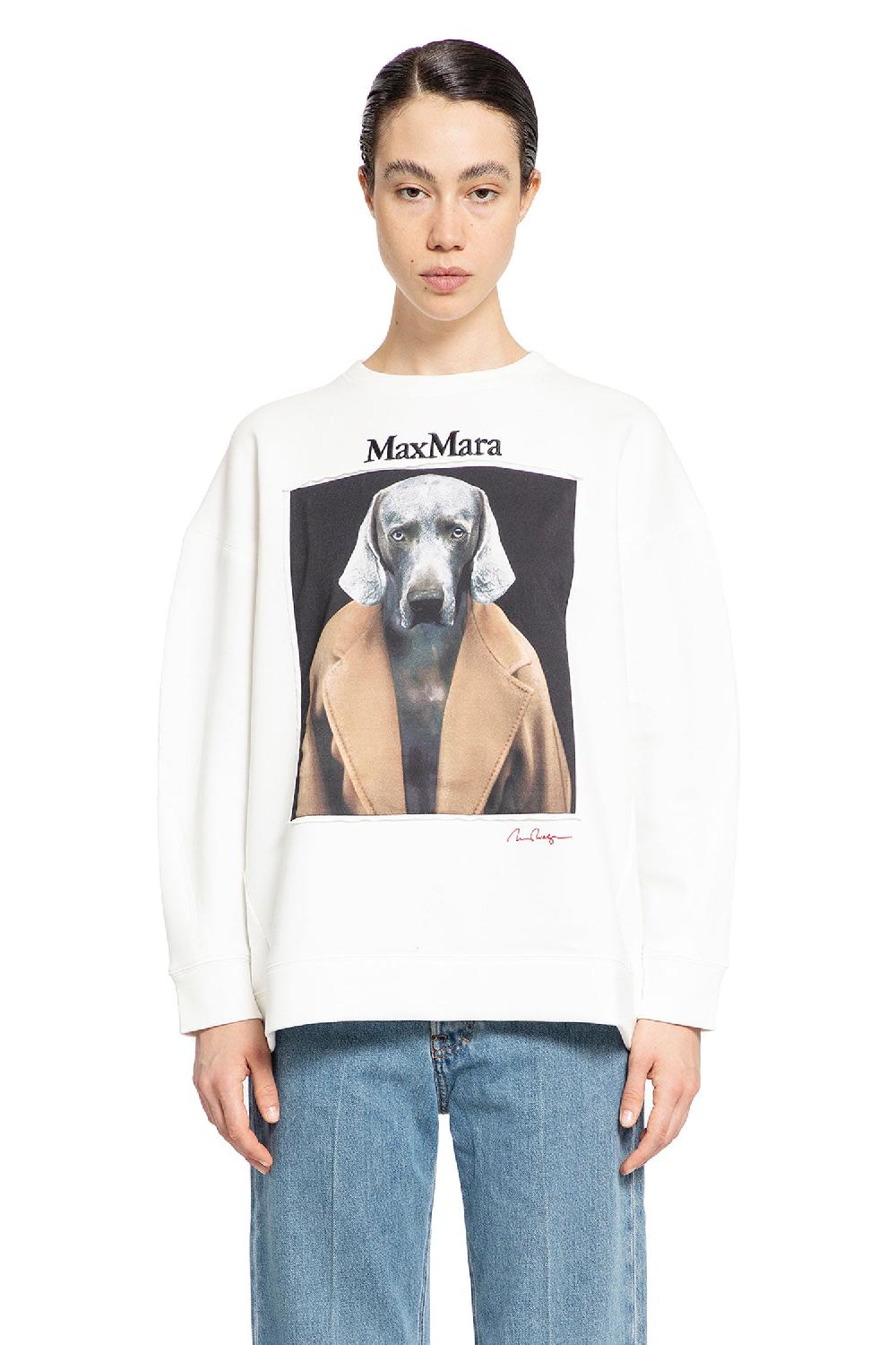 Antonioli MAX MARA WOMAN WHITE SWEATSHIRTS