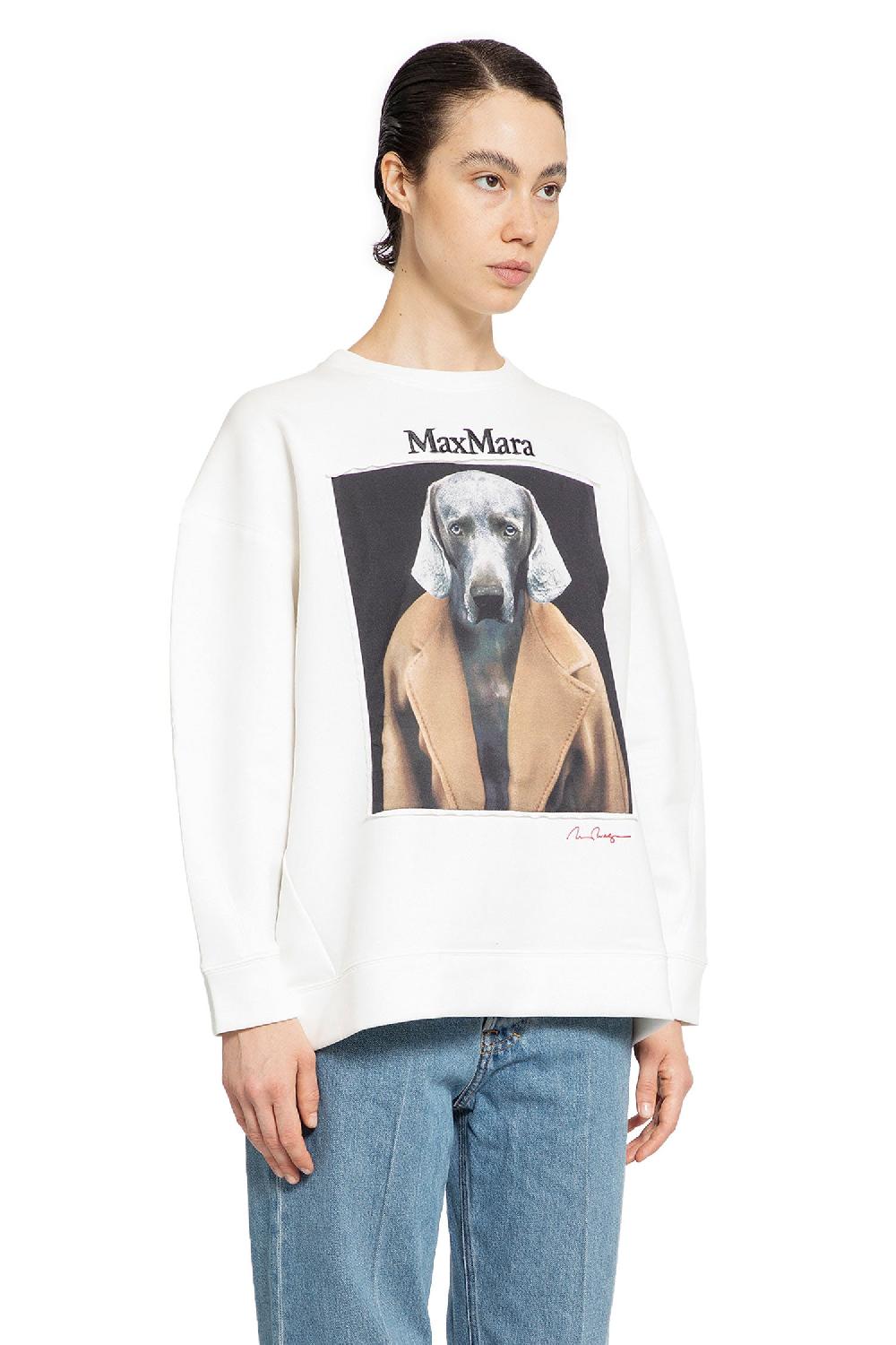 Antonioli MAX MARA WOMAN WHITE SWEATSHIRTS