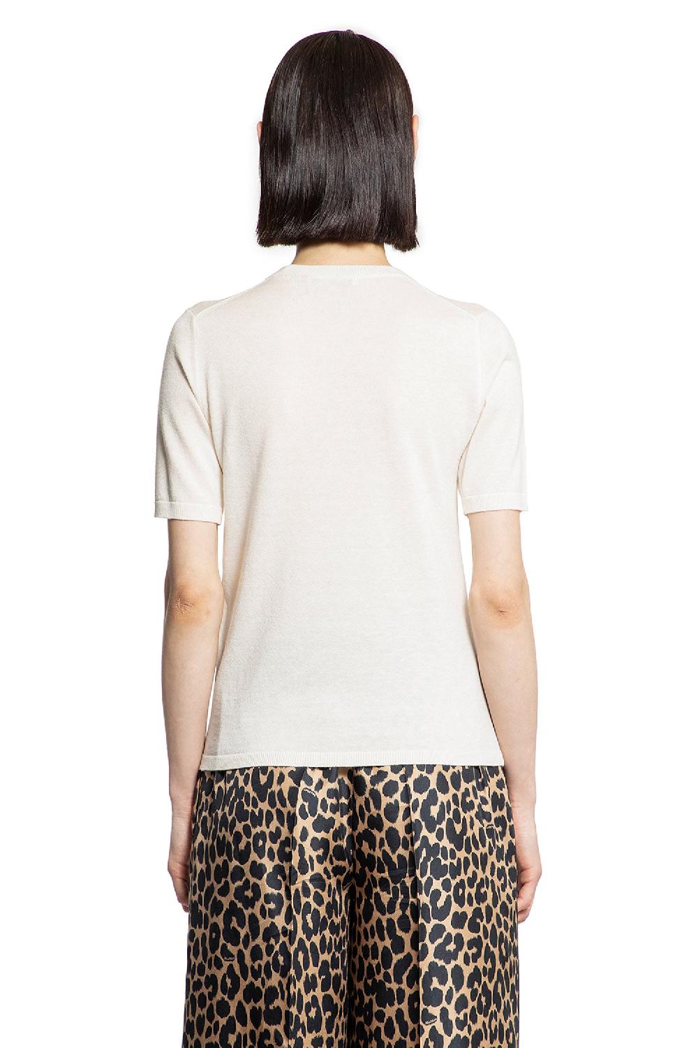 Antonioli MAX MARA WOMAN WHITE T-SHIRTS & TANK TOPS
