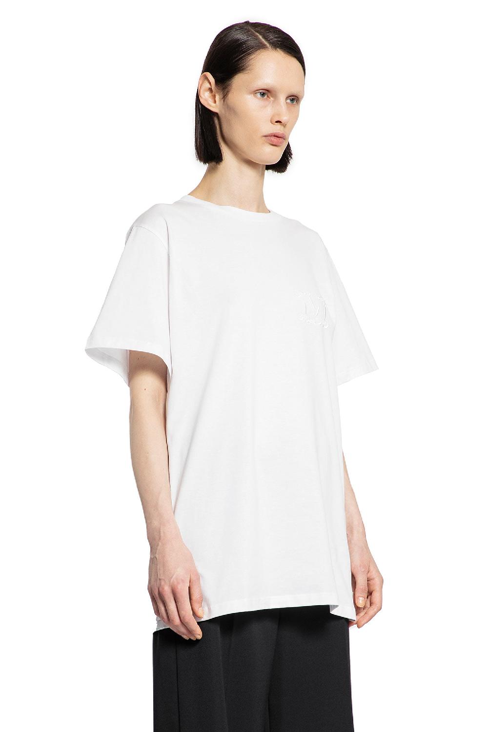 Antonioli MAX MARA WOMAN WHITE T-SHIRTS & TANK TOPS