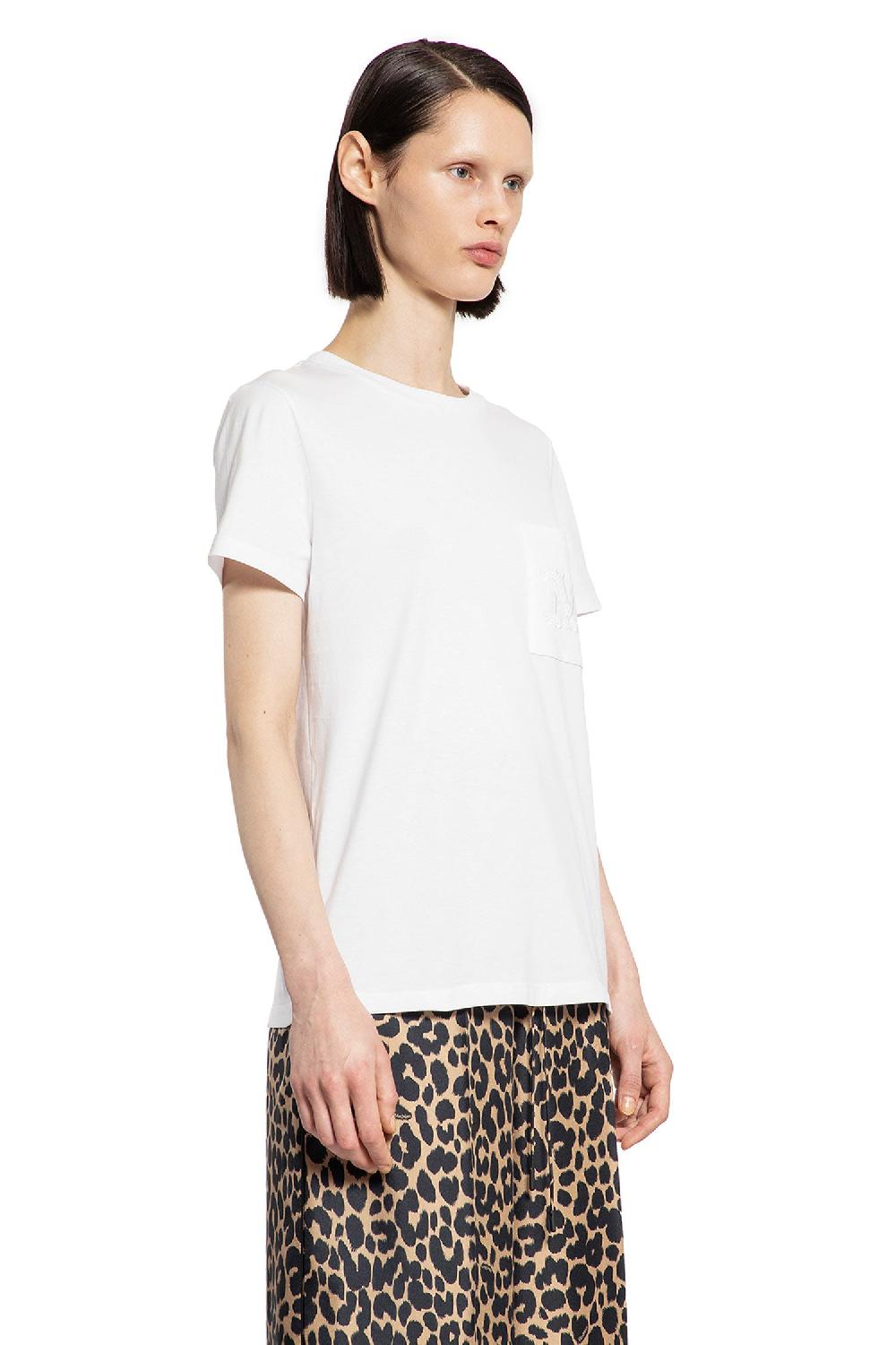 Antonioli MAX MARA WOMAN WHITE T-SHIRTS & TANK TOPS
