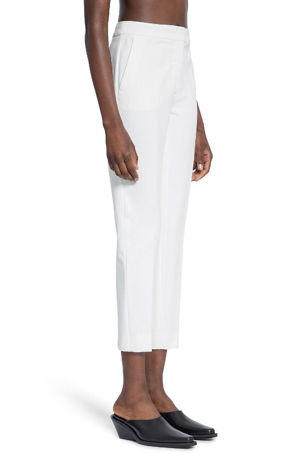 Antonioli MAX MARA WOMAN WHITE TROUSERS
