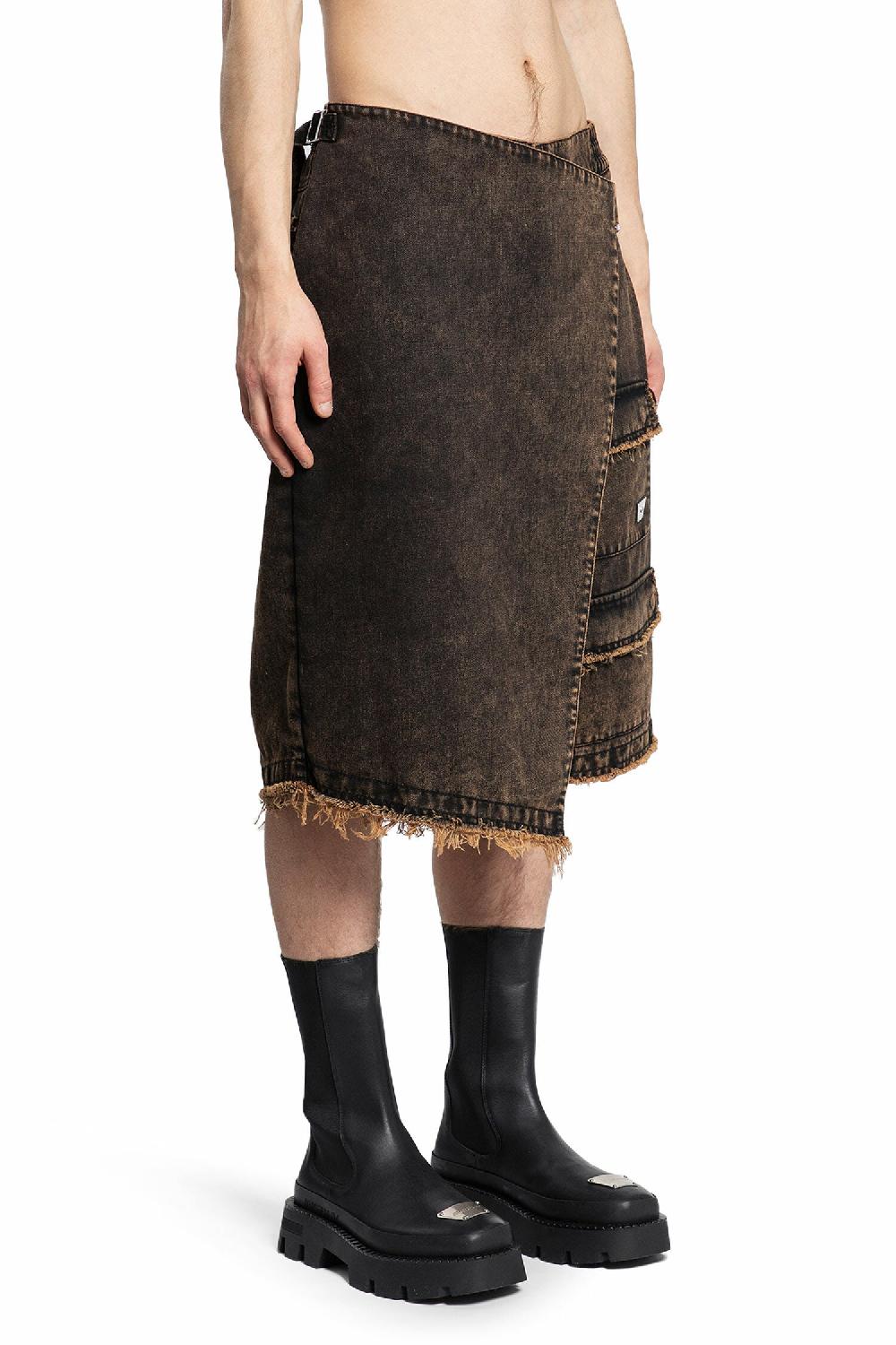 Antonioli MISBHV MAN BLACK SHORTS & SKIRTS