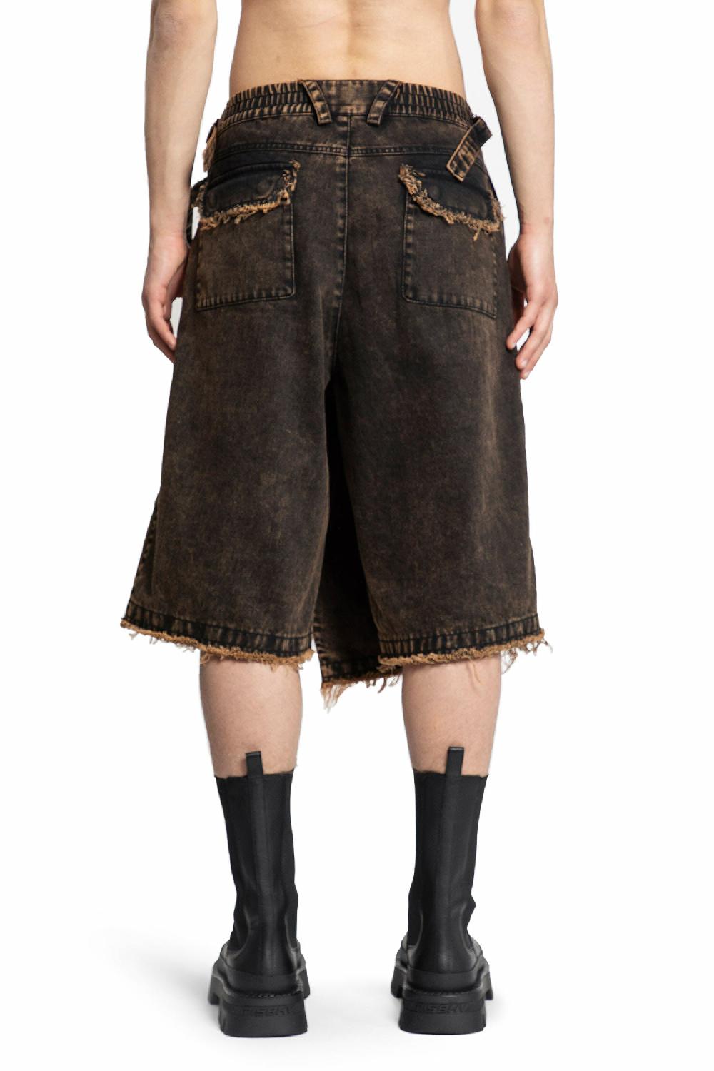 Antonioli MISBHV MAN BLACK SHORTS & SKIRTS