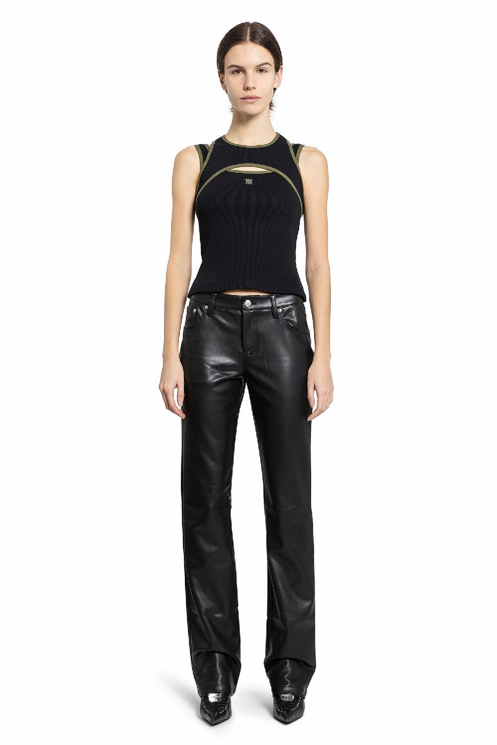 Antonioli MISBHV WOMAN BLACK T-SHIRTS & TANK TOPS