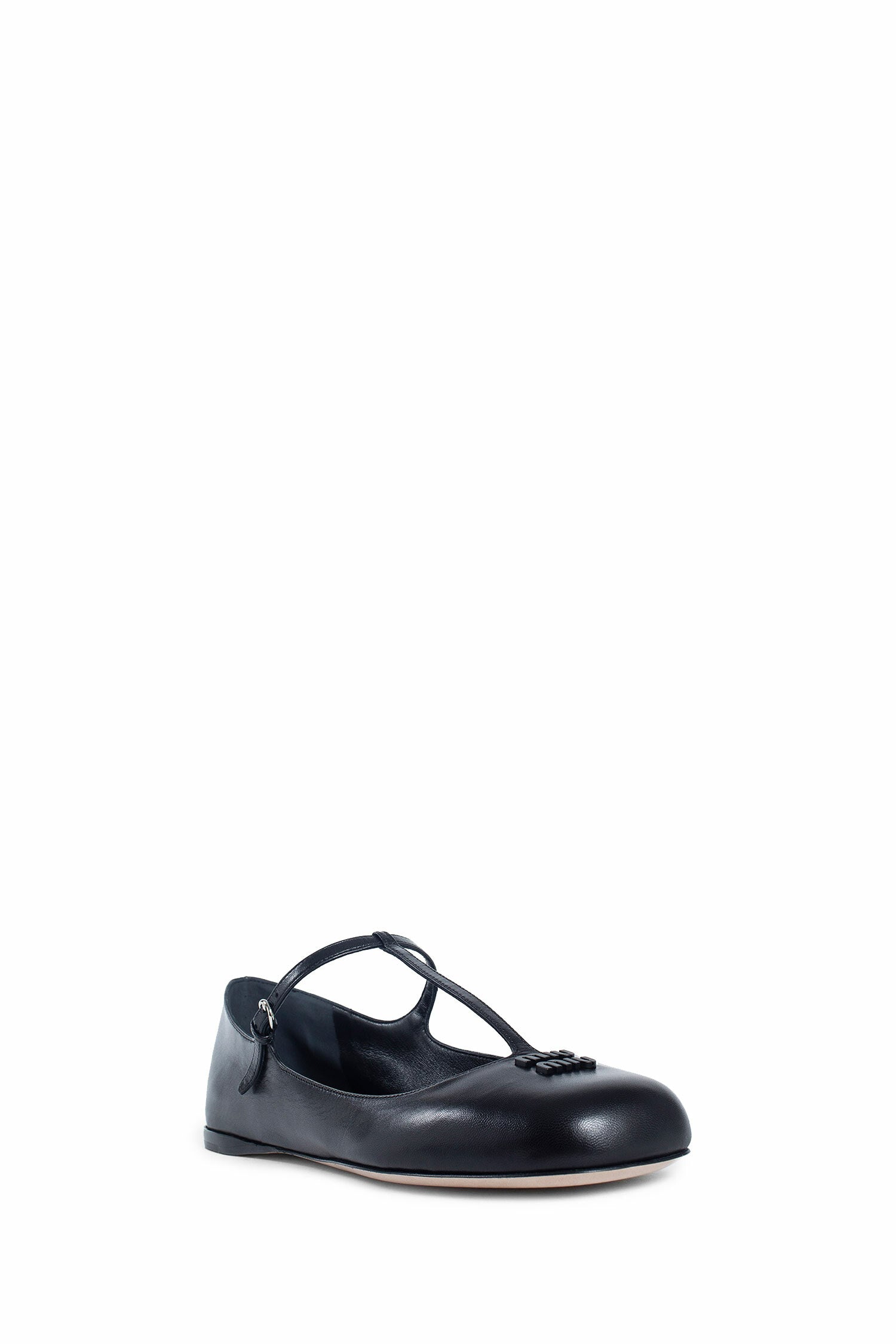 Antonioli MIU MIU WOMAN BLACK FLATS