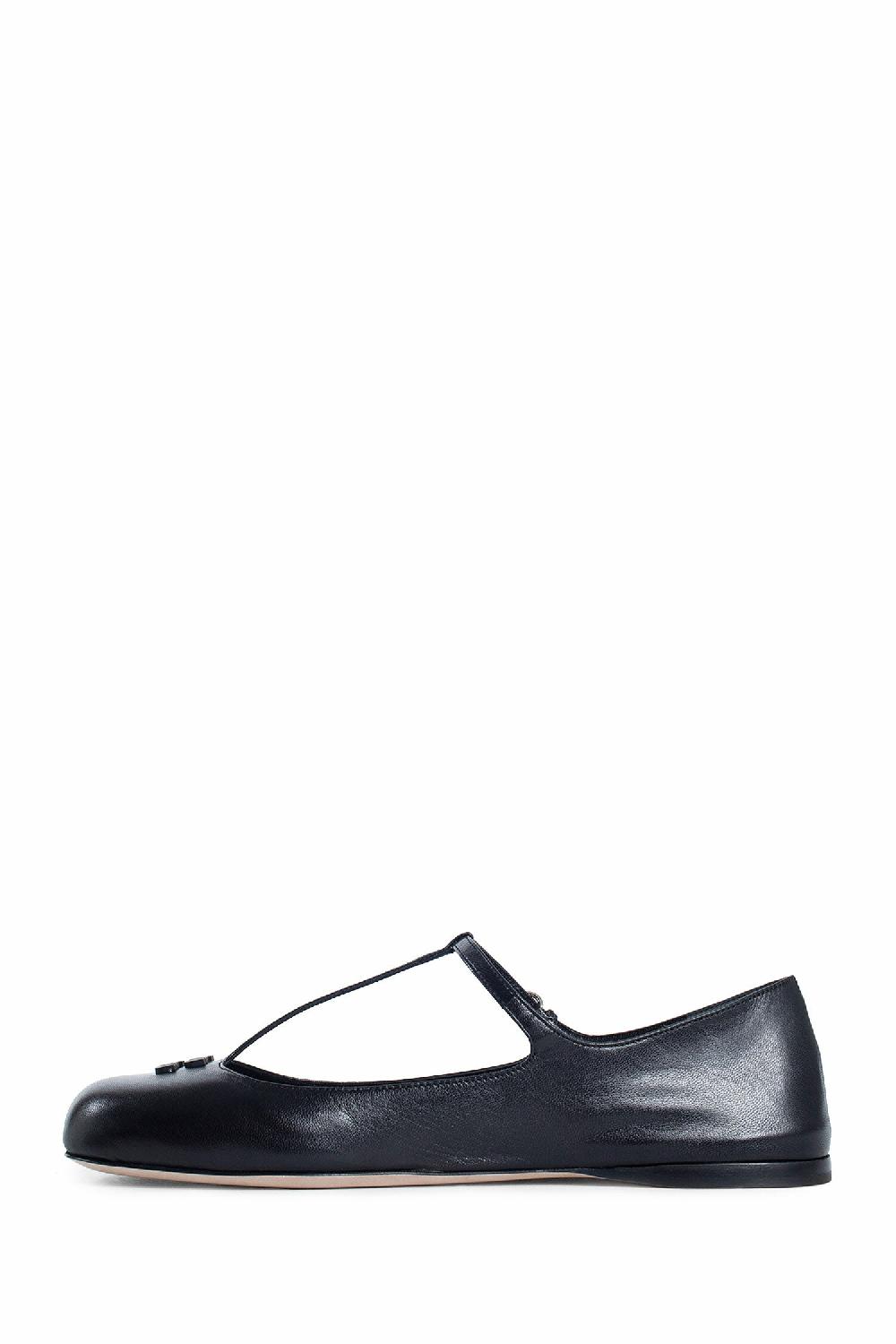 Antonioli MIU MIU WOMAN BLACK FLATS