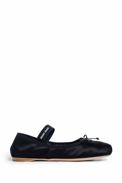 Antonioli MIU MIU WOMAN BLACK FLATS
