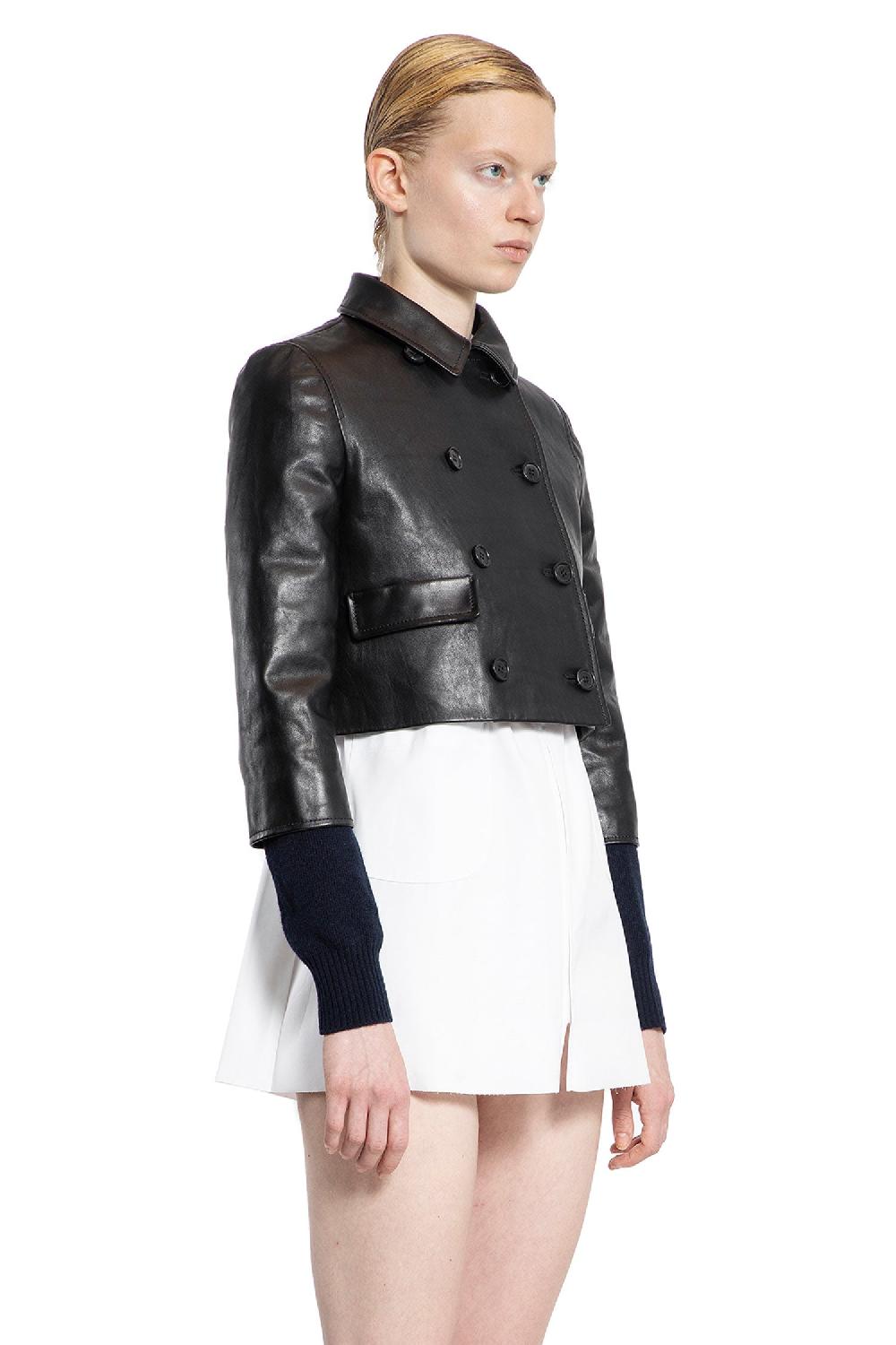 Antonioli MIU MIU WOMAN BLACK JACKETS