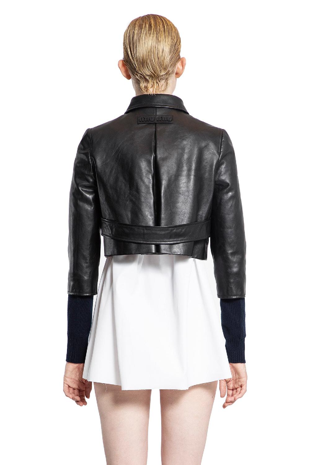 Antonioli MIU MIU WOMAN BLACK JACKETS