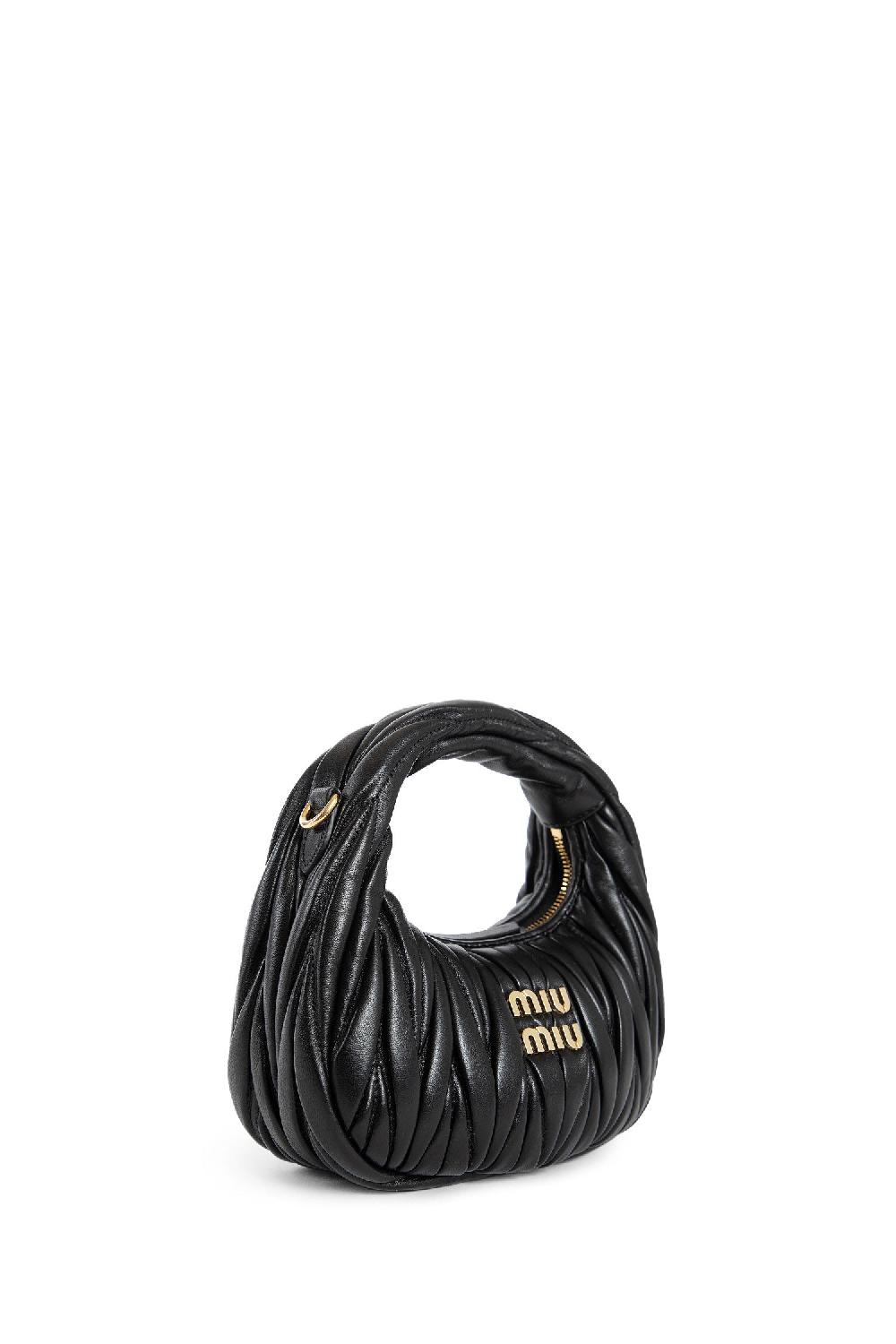 Antonioli MIU MIU WOMAN BLACK MINI BAGS