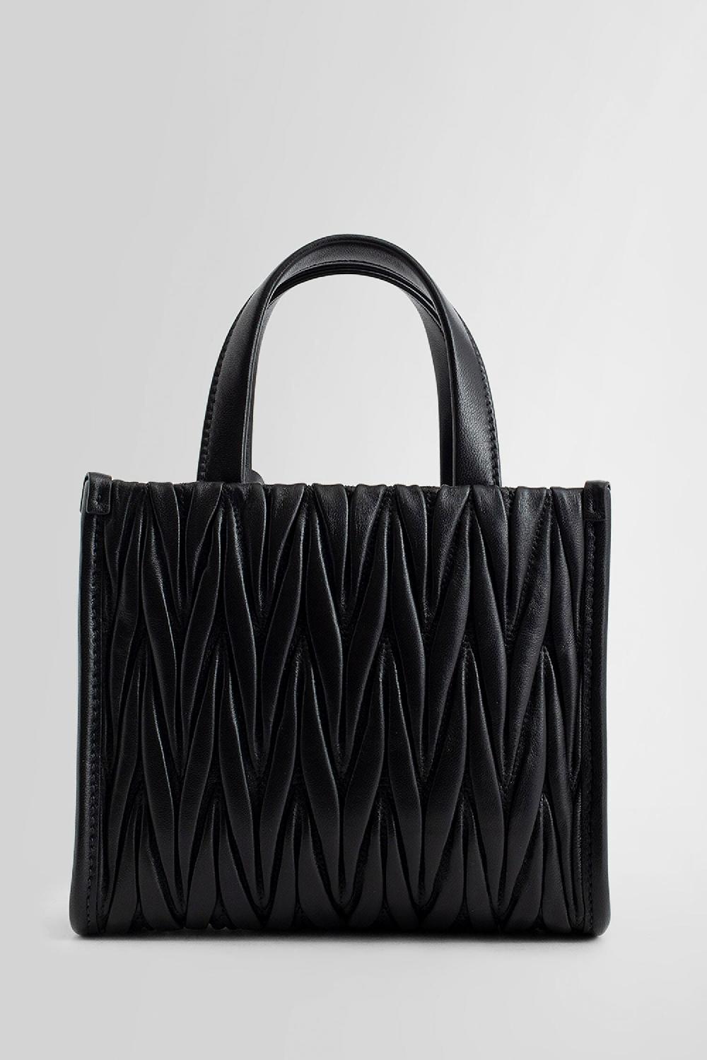 Antonioli MIU MIU WOMAN BLACK TOTE BAGS