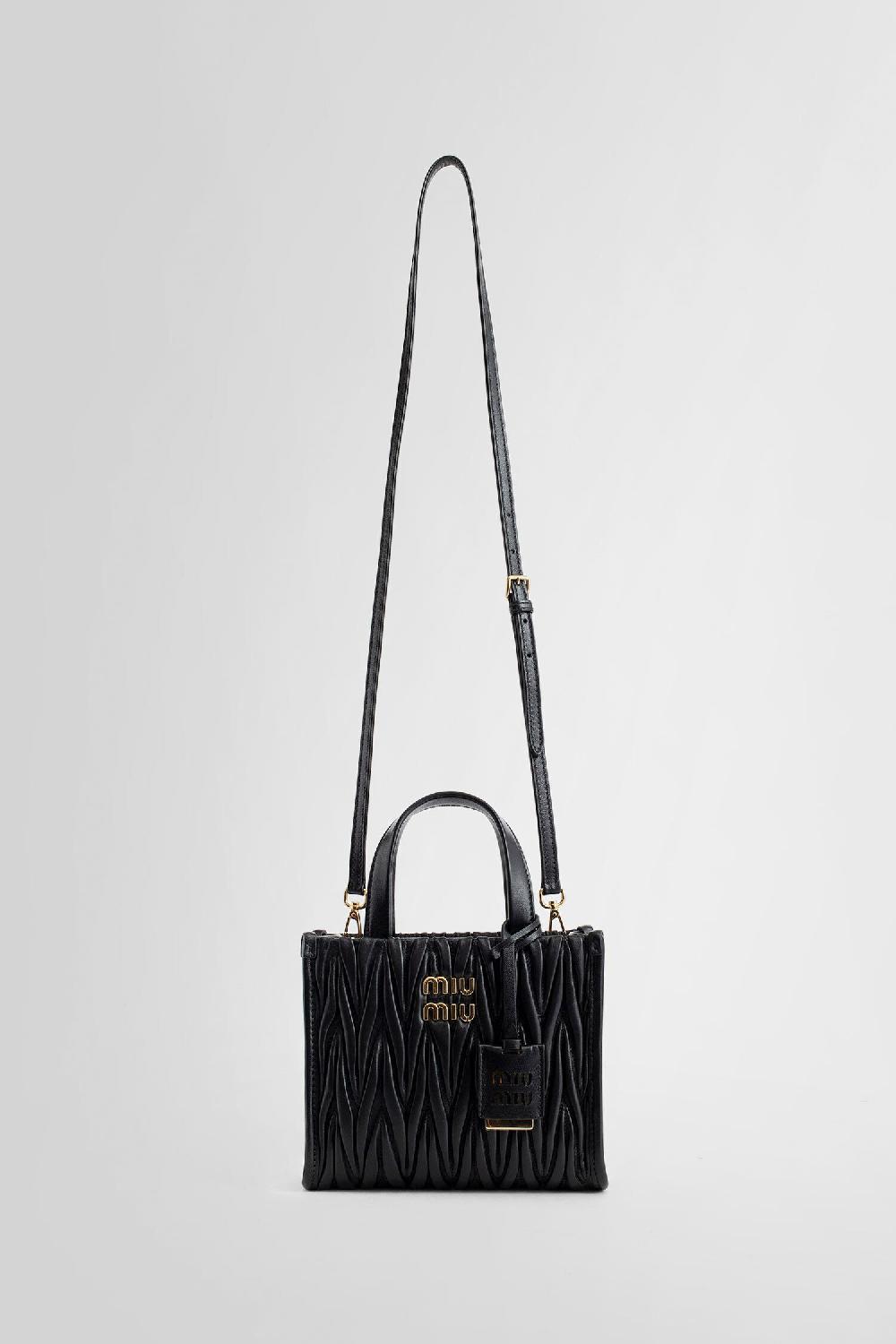 Antonioli MIU MIU WOMAN BLACK TOTE BAGS