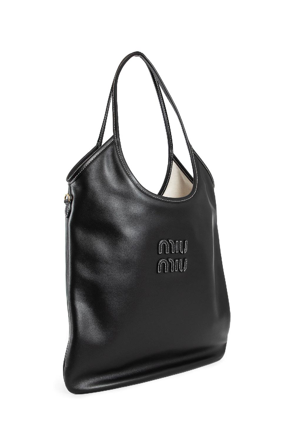 Antonioli MIU MIU WOMAN BLACK TOTE BAGS