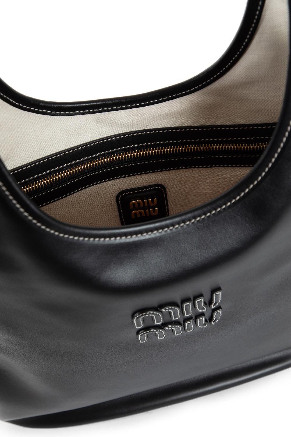 Antonioli MIU MIU WOMAN BLACK TOTE BAGS