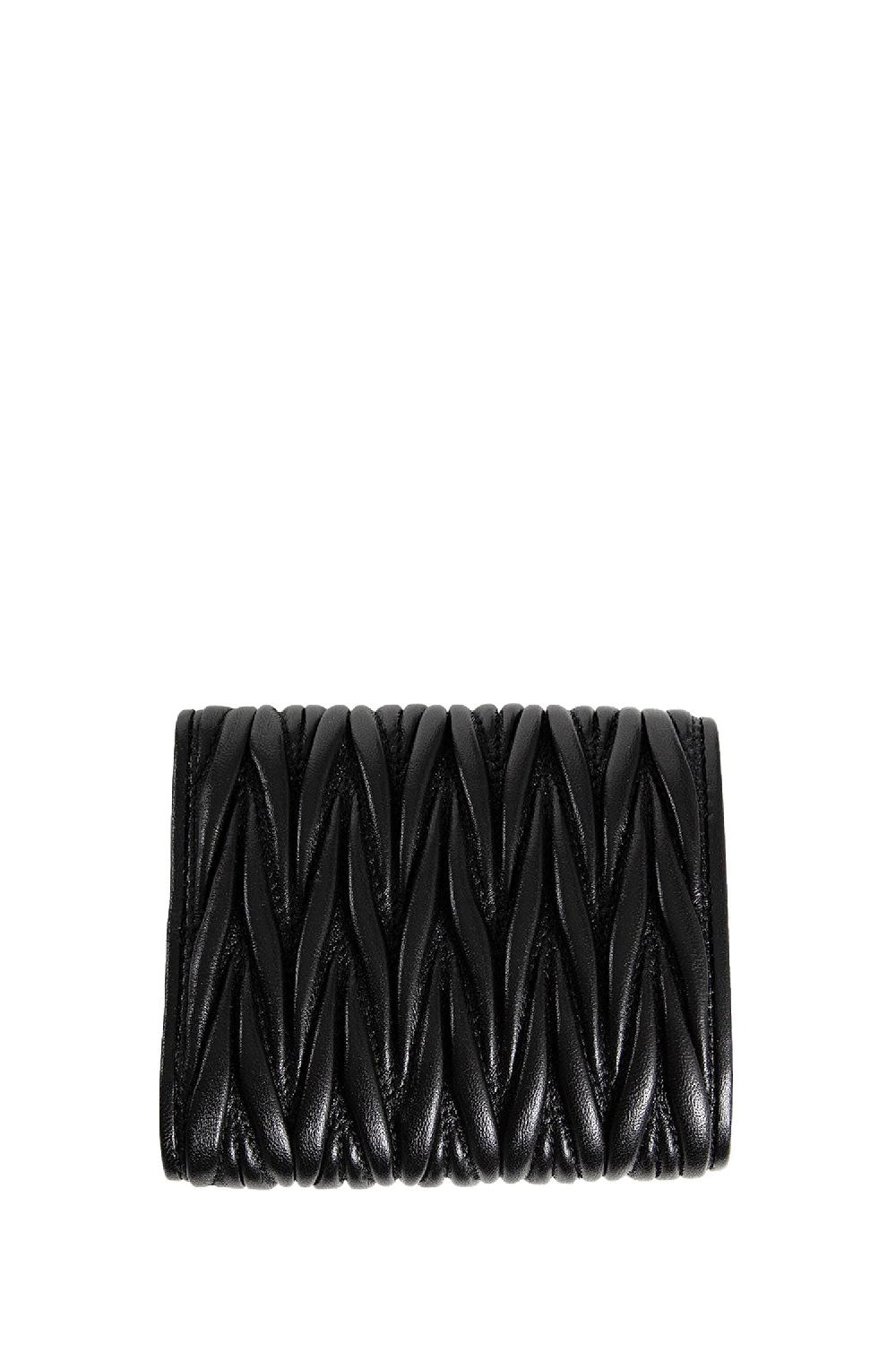 Antonioli MIU MIU WOMAN BLACK WALLETS & CARDHOLDERS