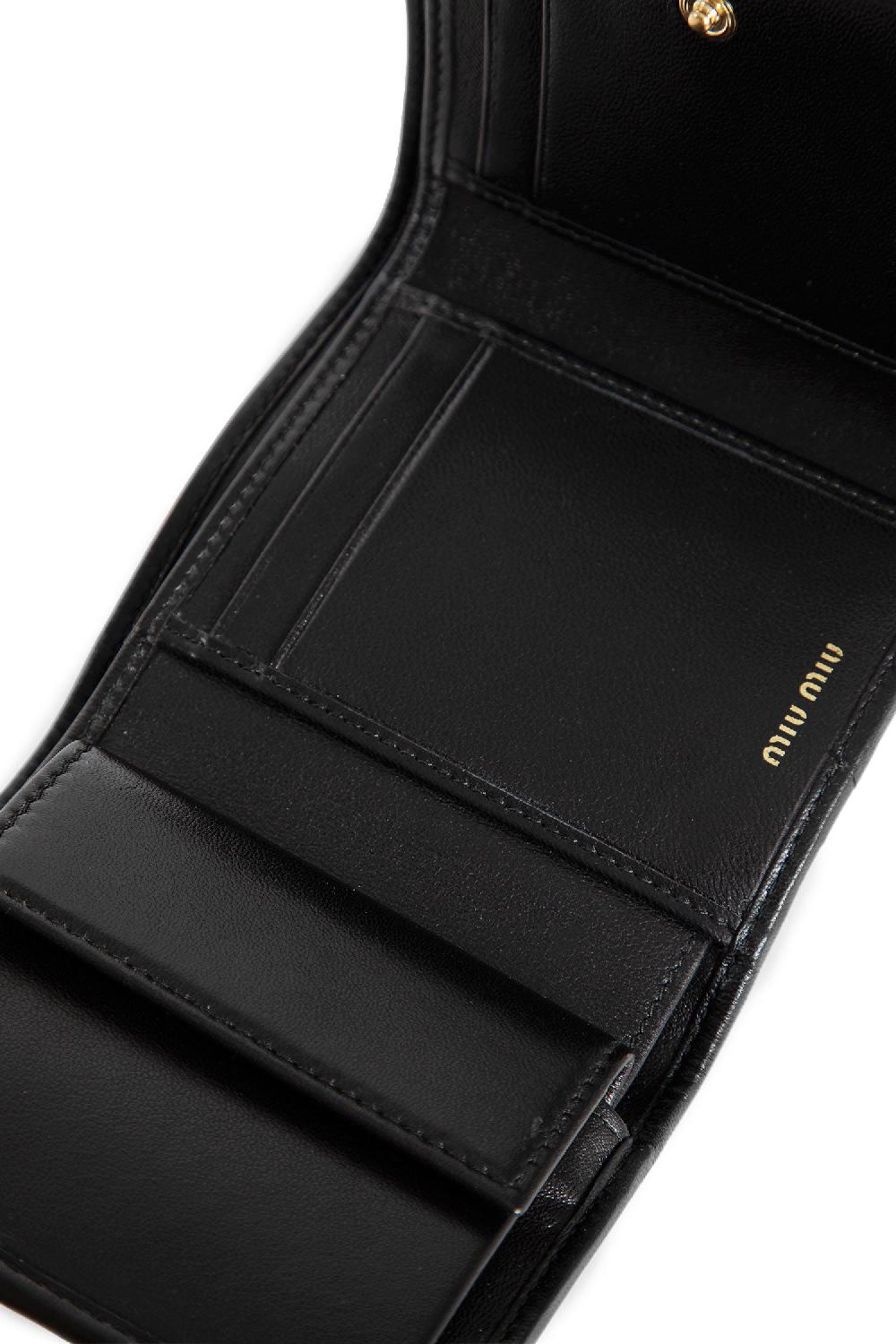 Antonioli MIU MIU WOMAN BLACK WALLETS & CARDHOLDERS