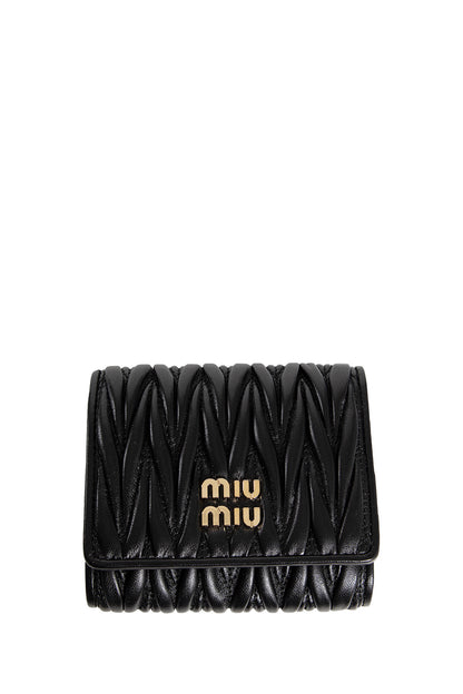 Antonioli MIU MIU WOMAN BLACK WALLETS & CARDHOLDERS
