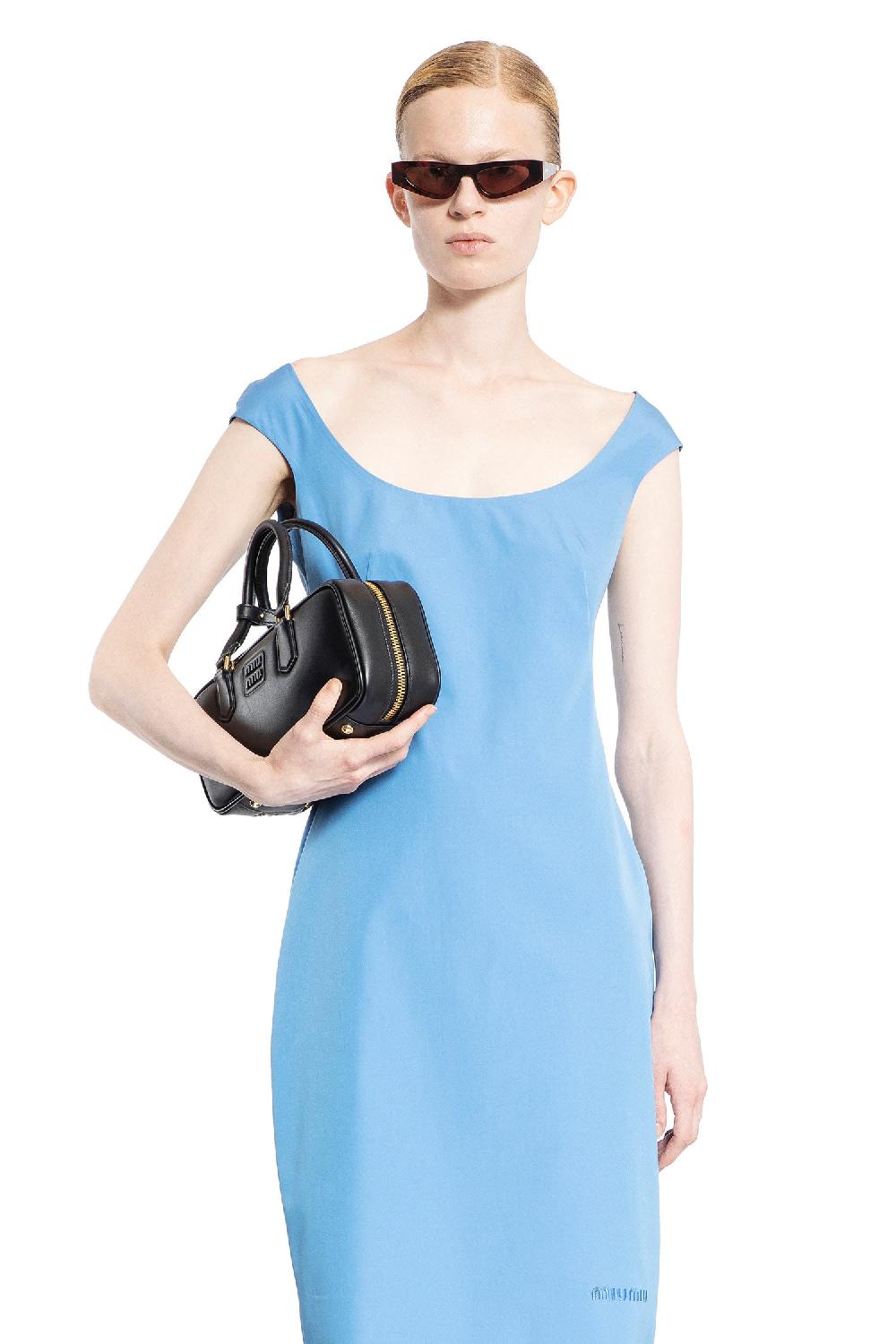 Antonioli MIU MIU WOMAN BLUE DRESSES